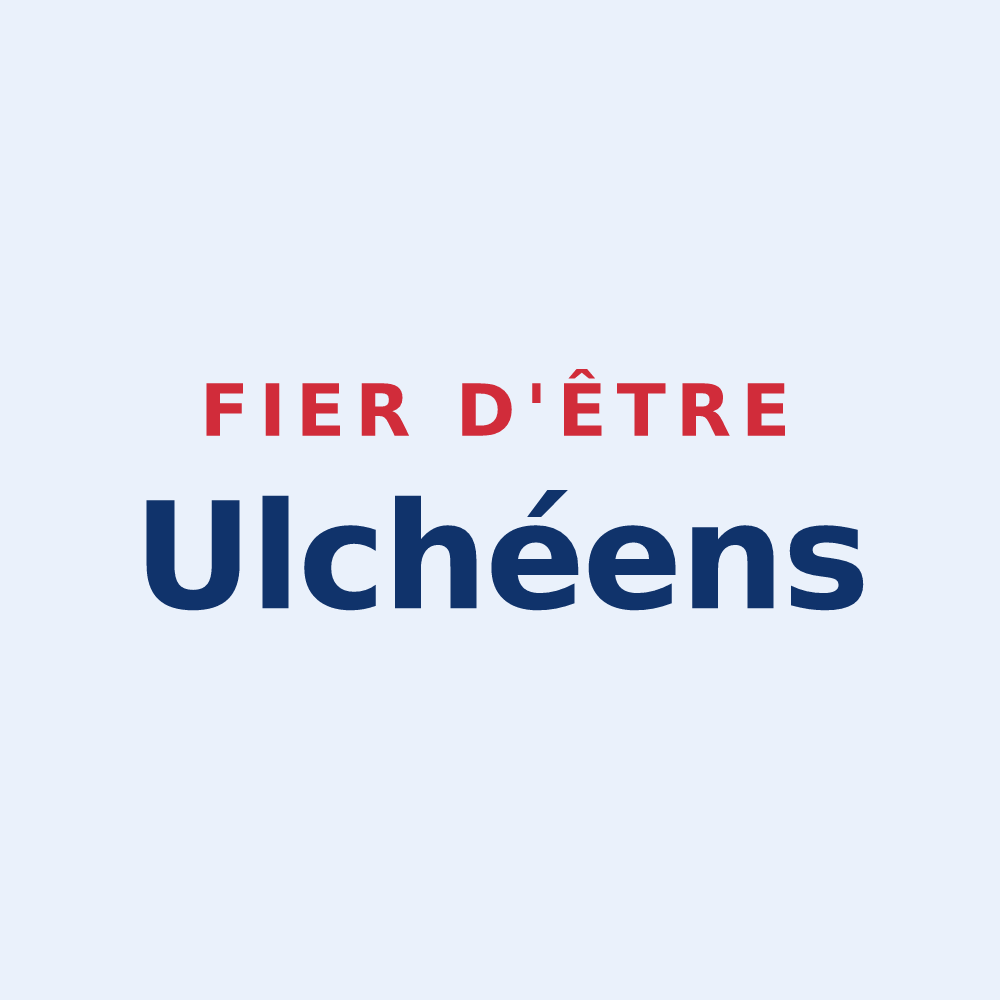 Sticker « Fier d'être Ulchéens » — design pour Oulchy-le-Château