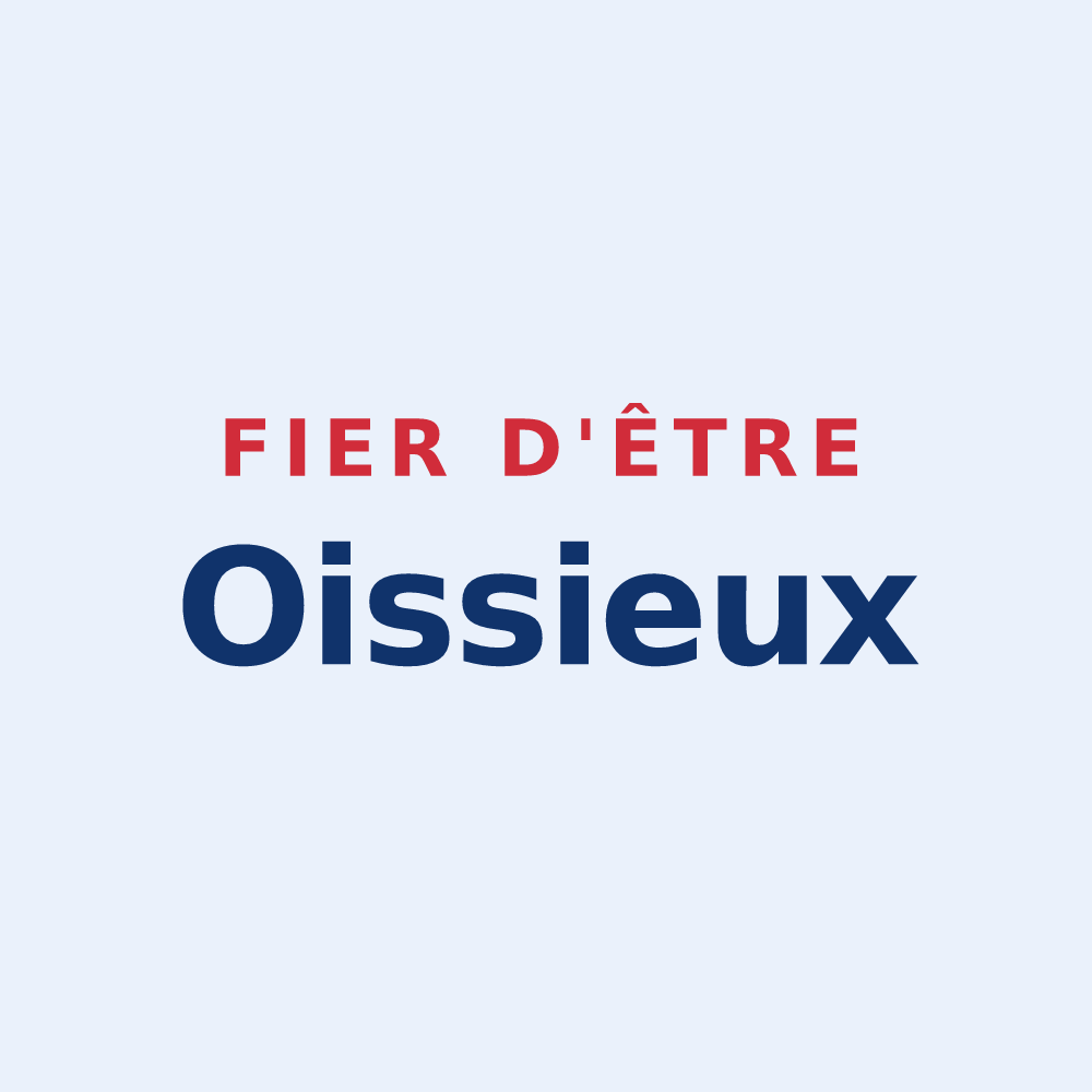 Sticker « Fier d'être Oissieux » — design pour Oulles