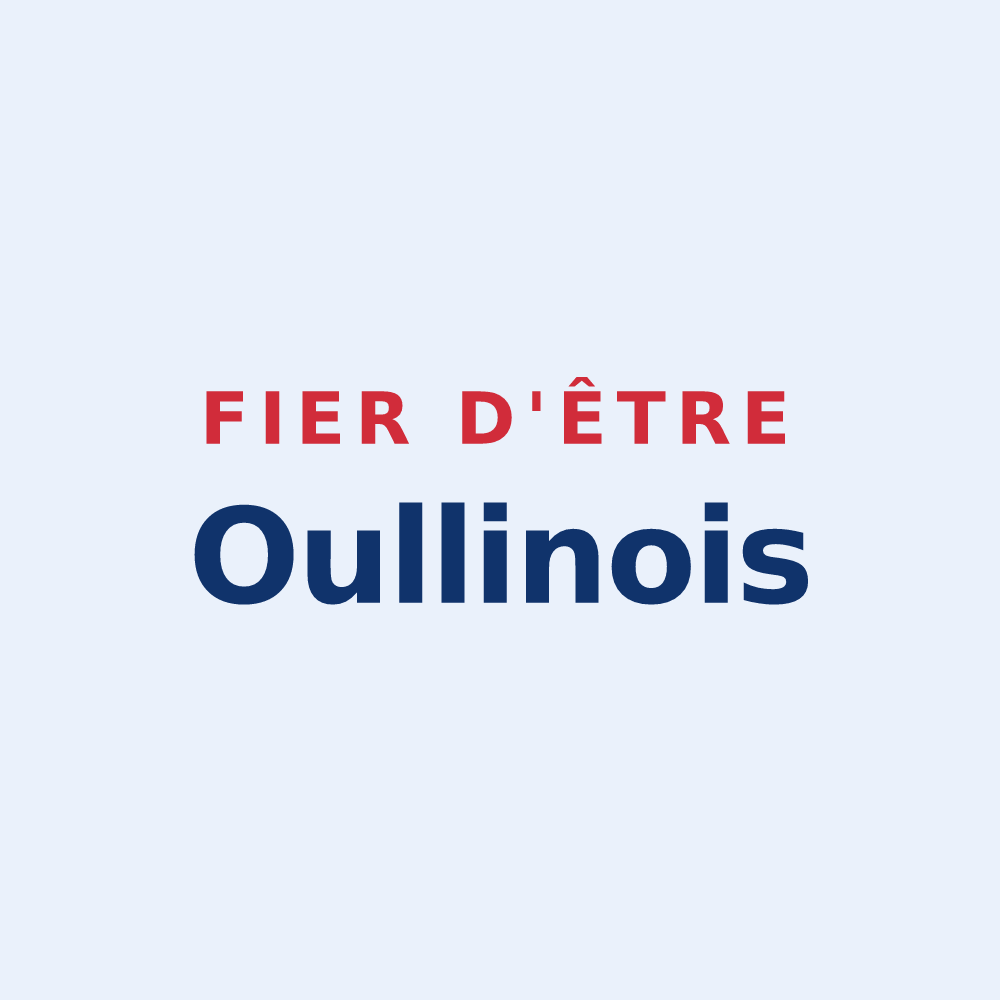 Sticker « Fier d'être Oullinois » — design pour Oullins-Pierre-Bénite