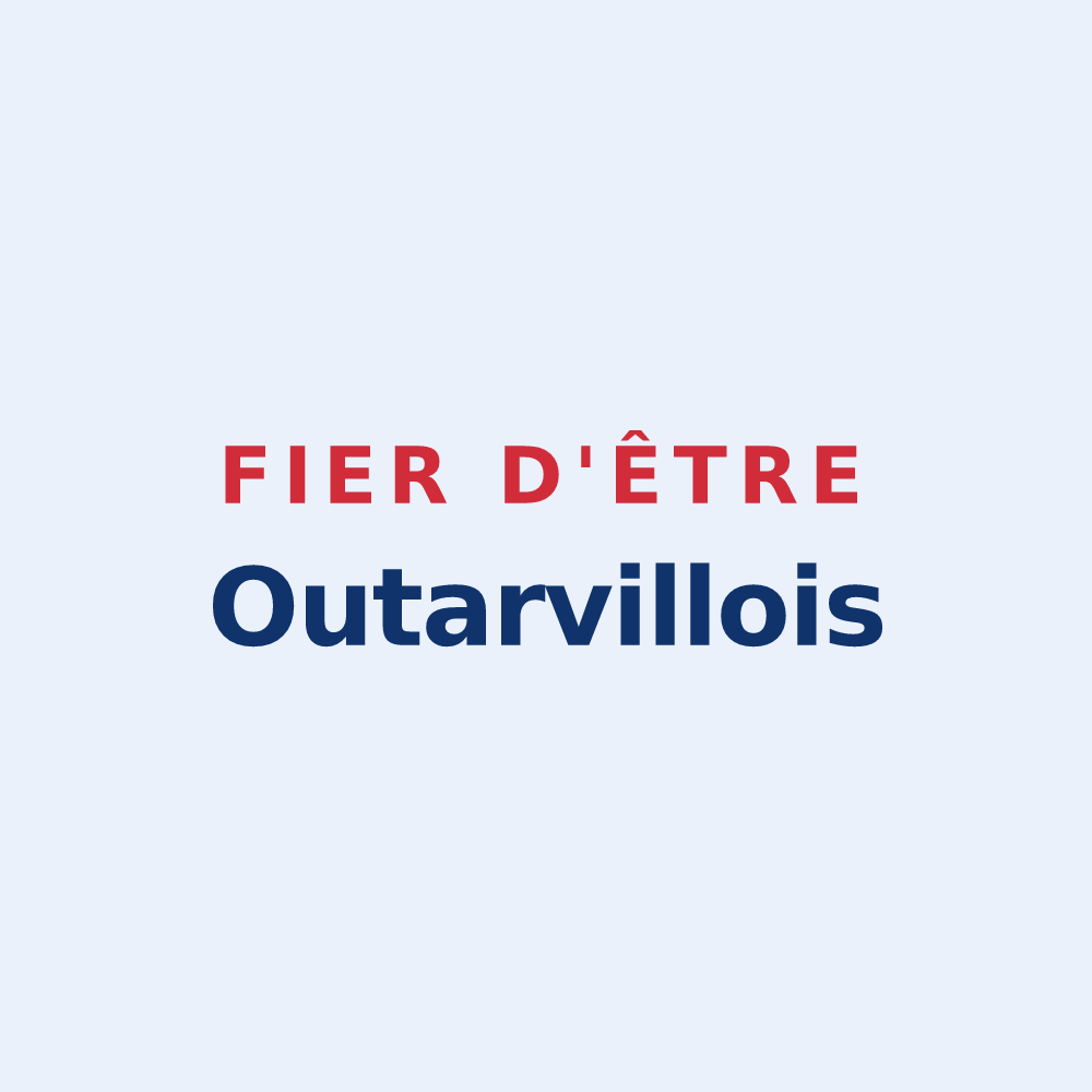 Sticker « Fier d'être Outarvillois » — design pour Outarville
