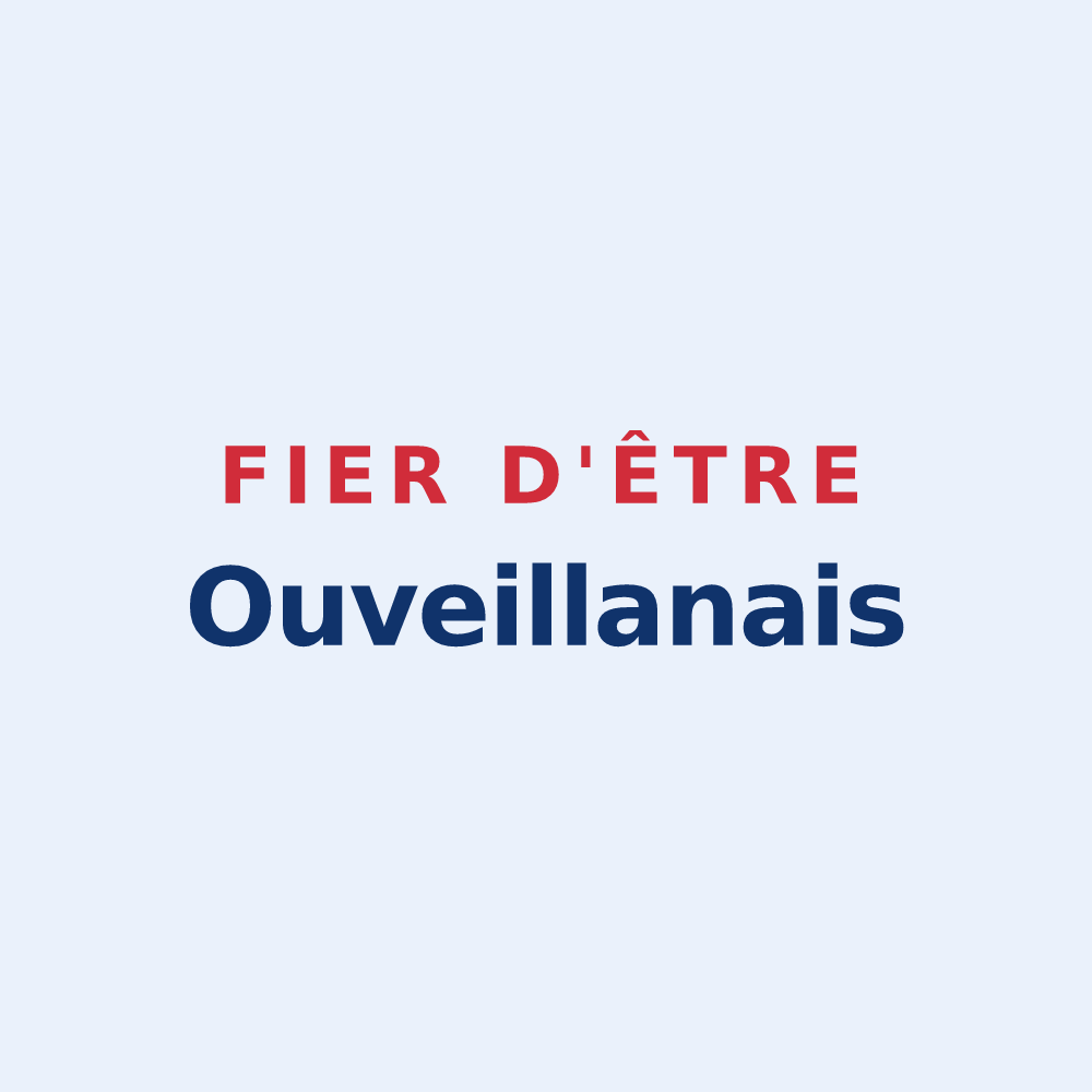 Sticker « Fier d'être Ouveillanais » — design pour Ouveillan
