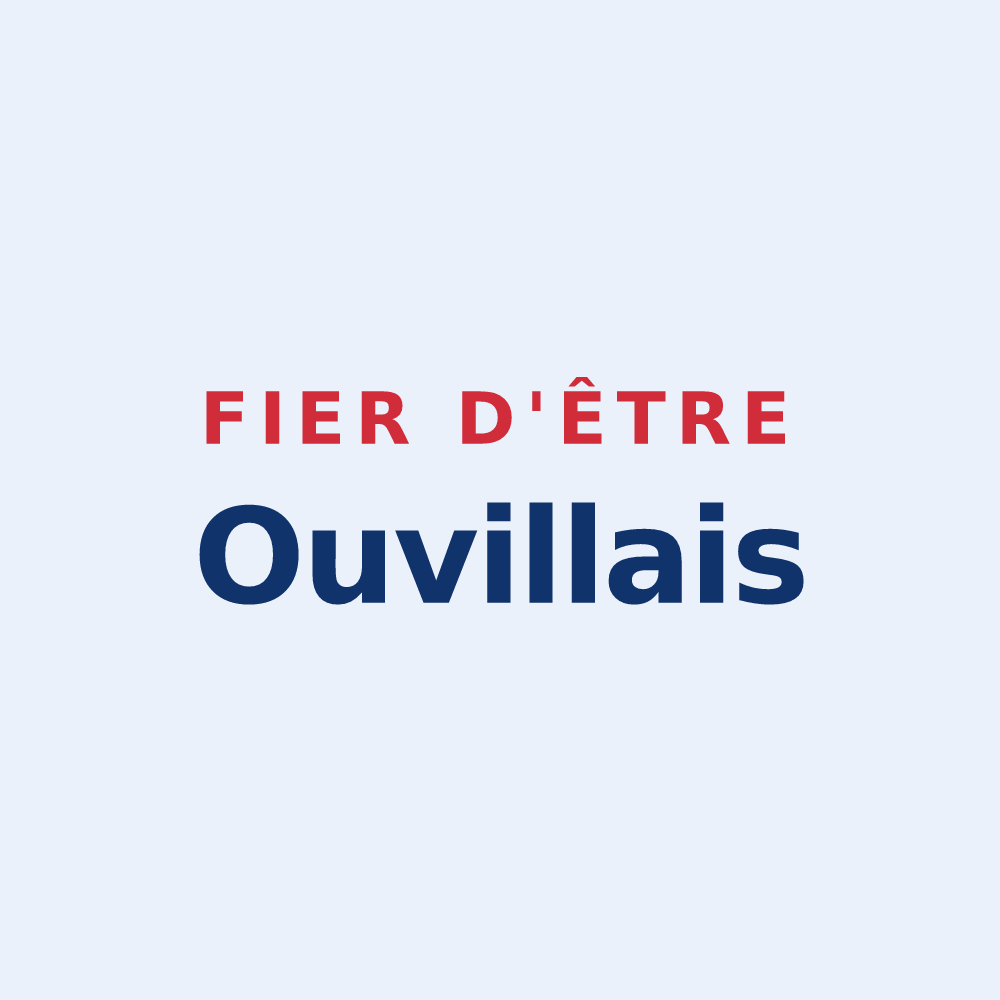 Sticker « Fier d'être Ouvillais » — design pour Ouville-la-Rivière