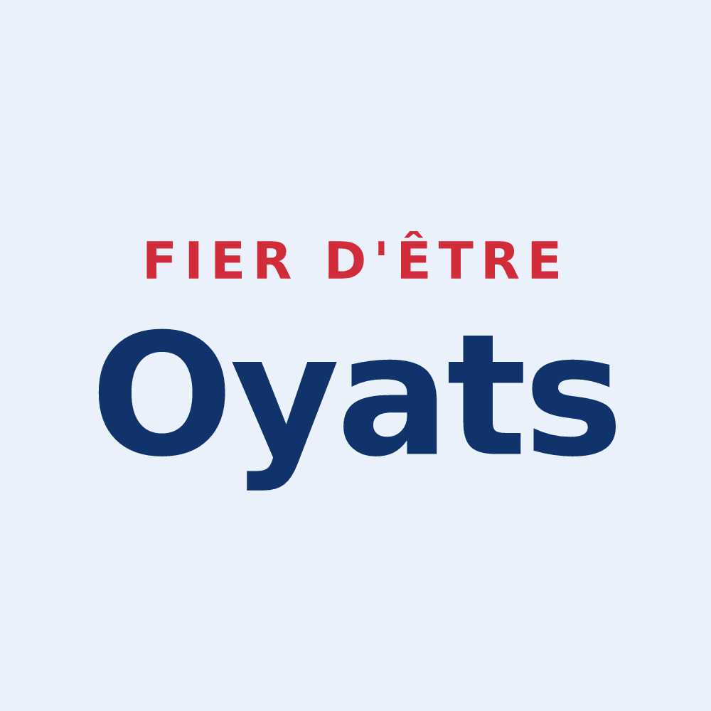 Sticker « Fier d'être Oyats » — design pour Oyes