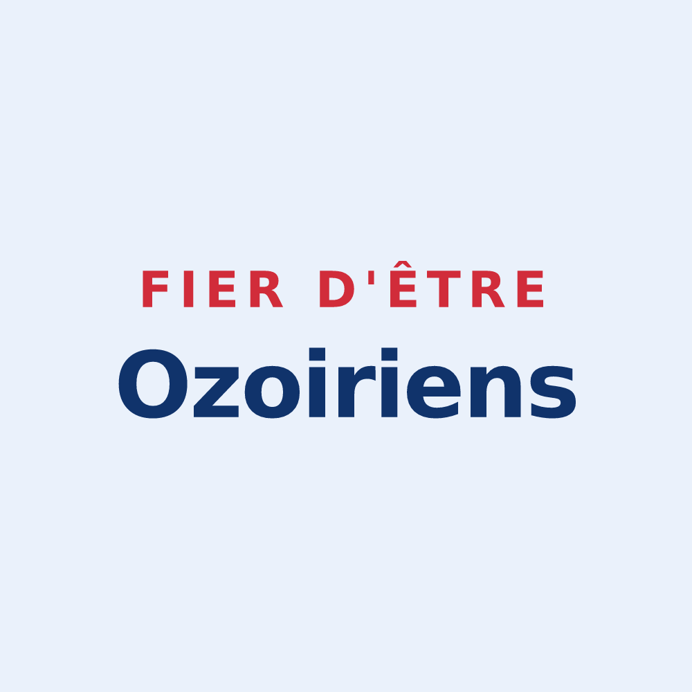 Sticker « Fier d'être Ozoiriens » — design pour Ozoir-la-Ferrière