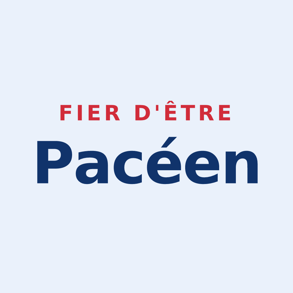 Sticker « Fier d'être Pacéen » — design pour Pacé