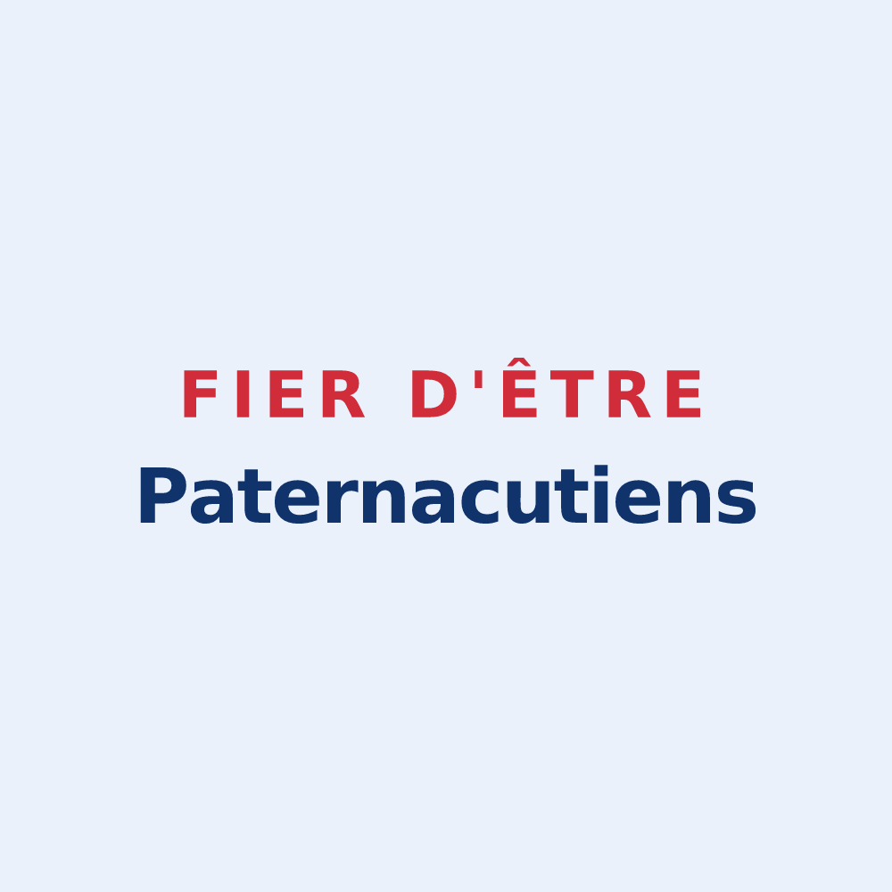 Sticker « Fier d'être Paternacutiens » — design pour Pagney-derrière-Barine