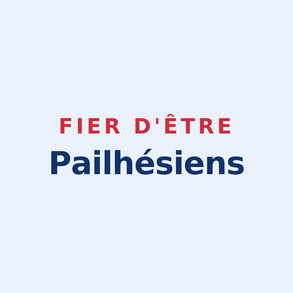 Sticker « Fier d'être Pailhésiens » — design pour Pailhès