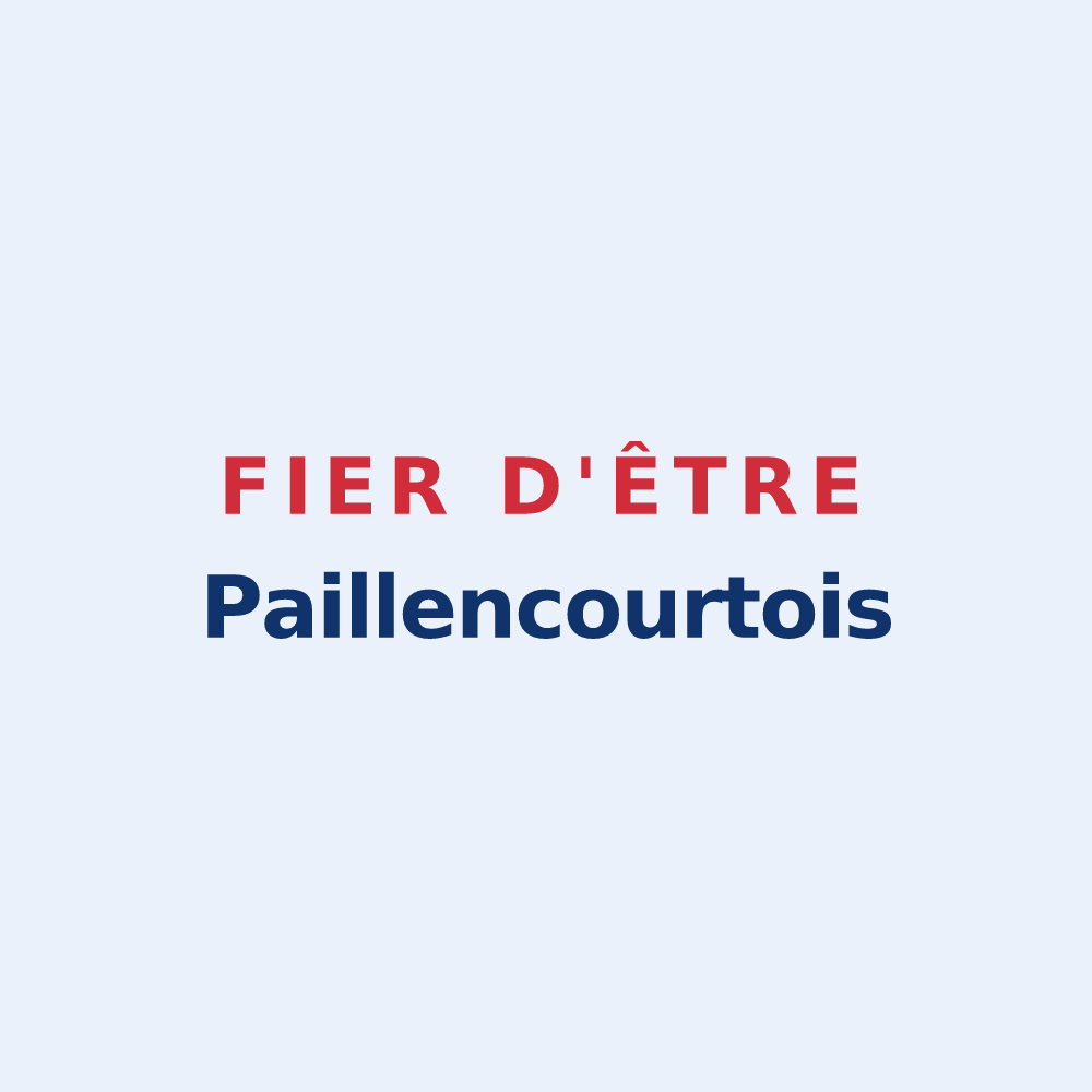 Sticker « Fier d'être Paillencourtois » — design pour Paillencourt