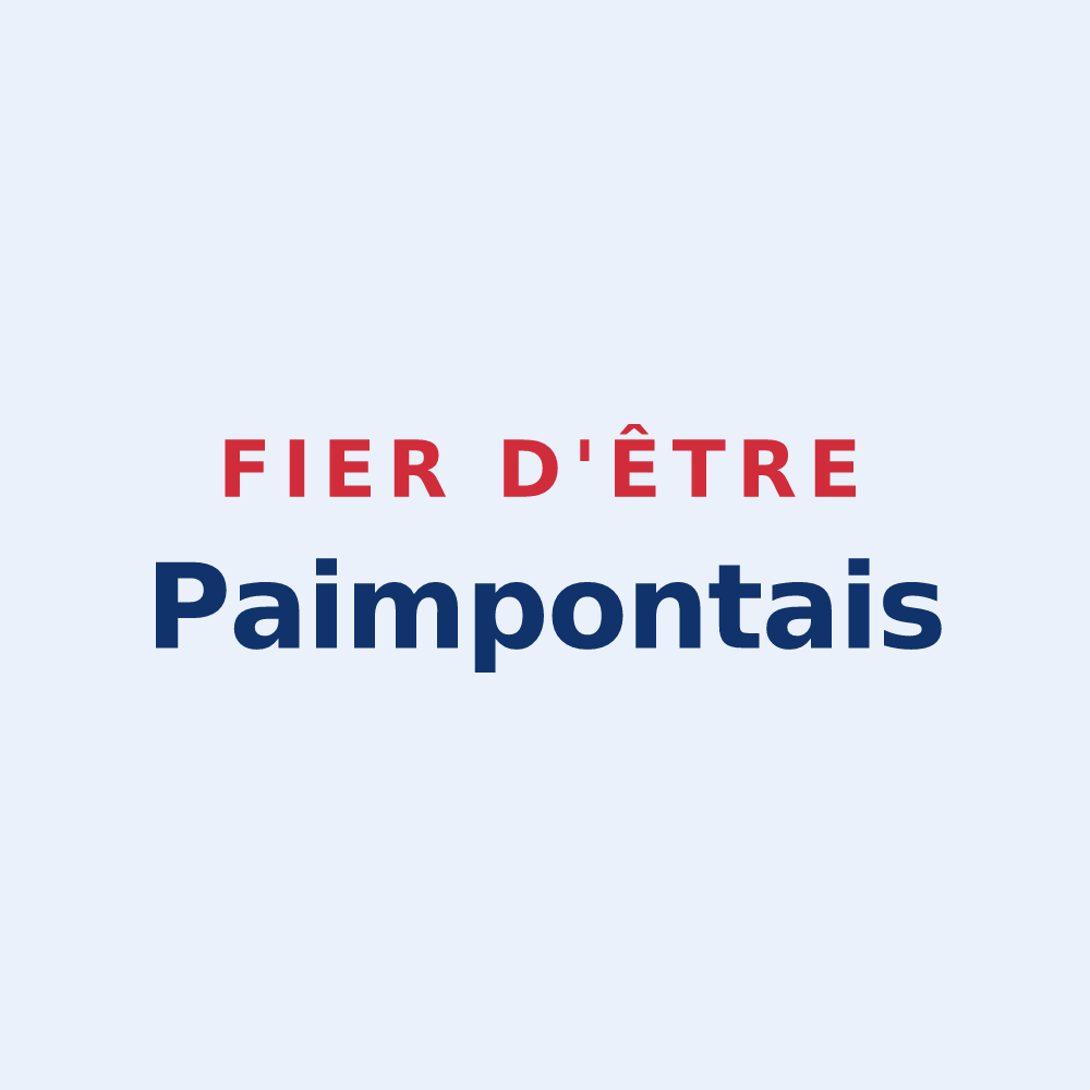 Sticker « Fier d'être Paimpontais » — design pour Paimpont