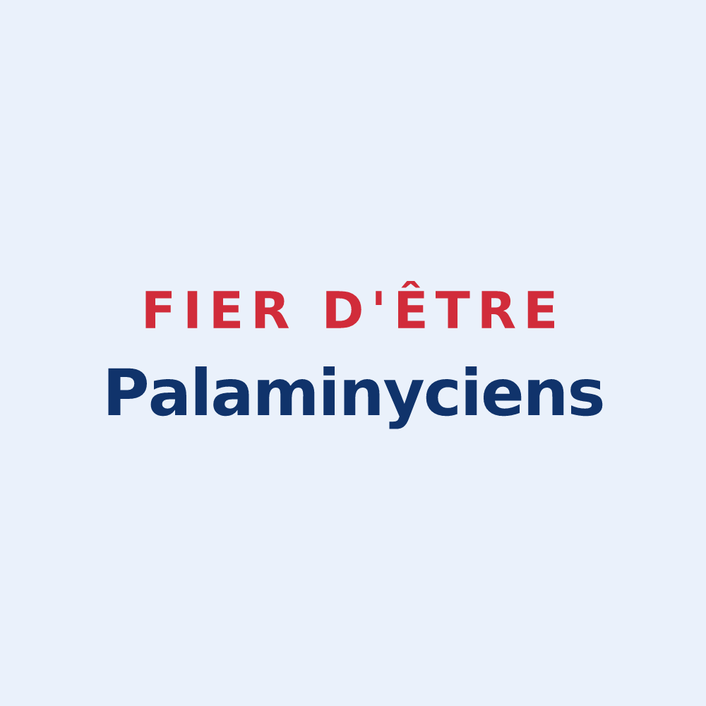 Sticker « Fier d'être Palaminyciens » — design pour Palaminy