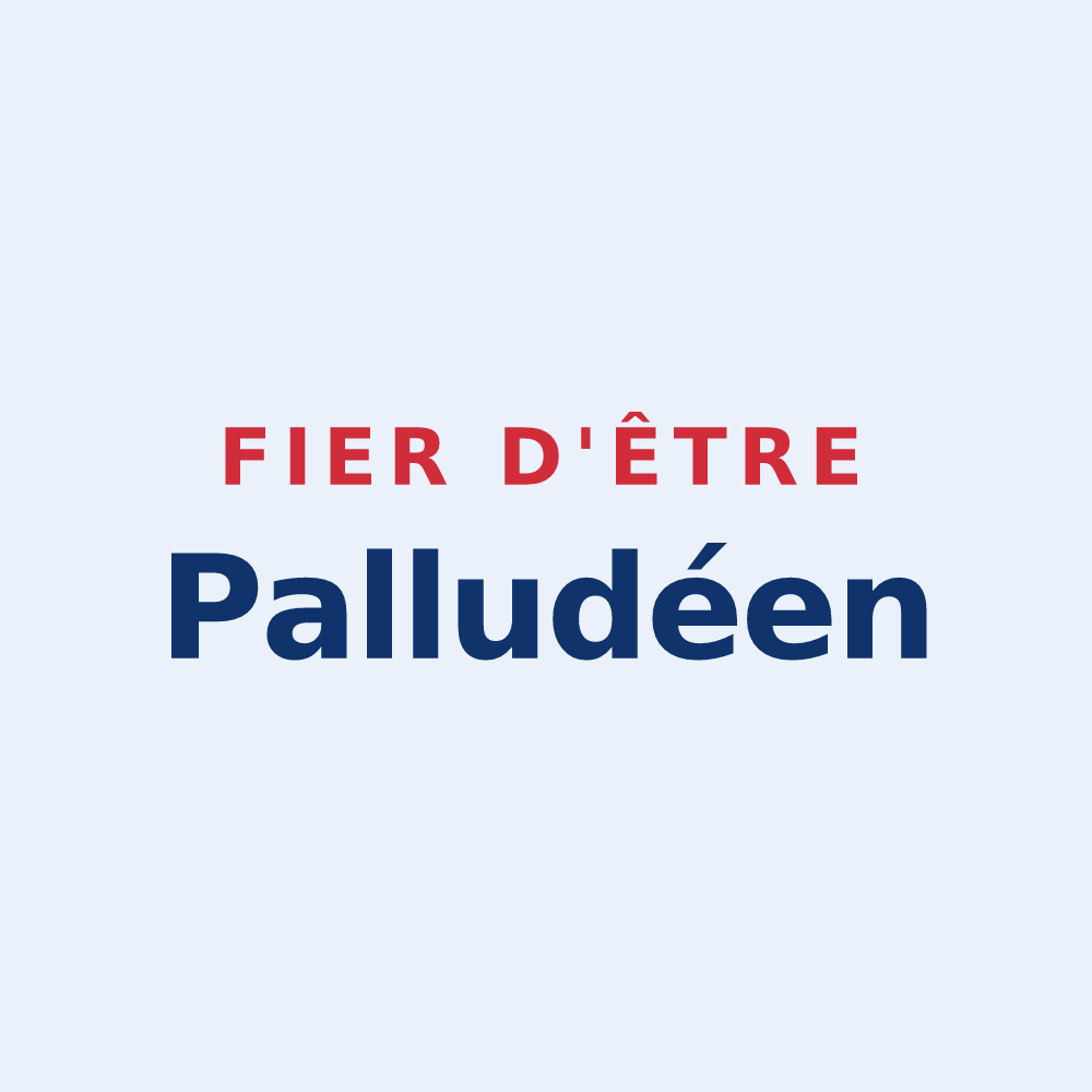 Sticker « Fier d'être Palludéen » — design pour Palluau