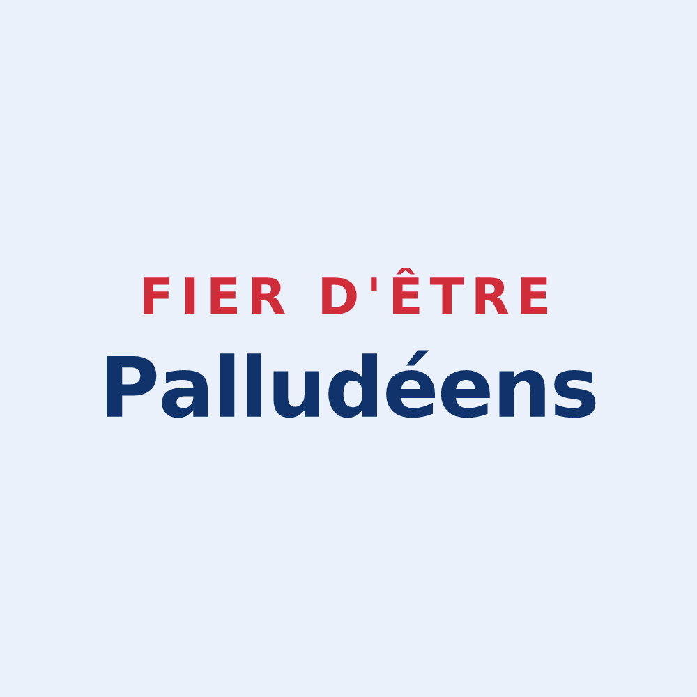 Sticker « Fier d'être Palludéens » — design pour Palluaud