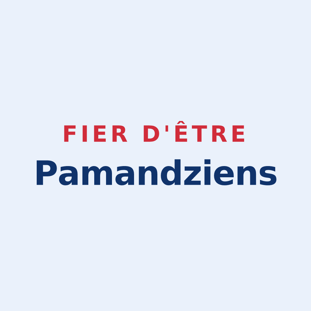 Sticker « Fier d'être Pamandziens » — design pour Pamandzi