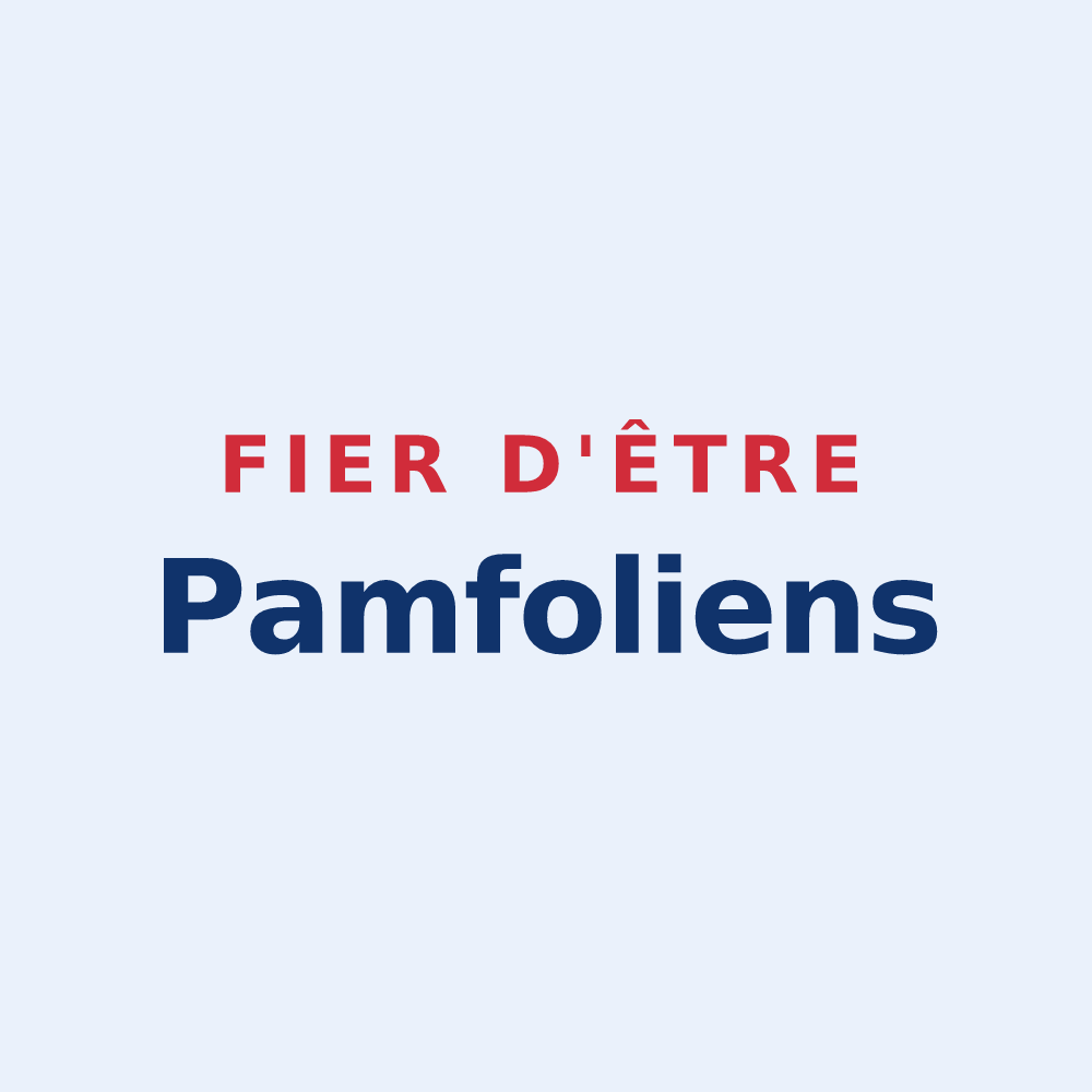 Sticker « Fier d'être Pamfoliens » — design pour Pamfou
