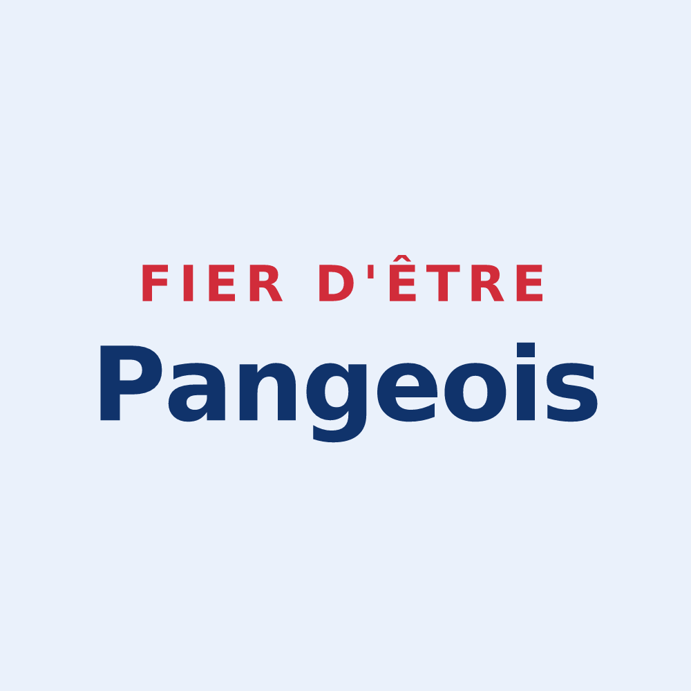 Sticker « Fier d'être Pangeois » — design pour Pange