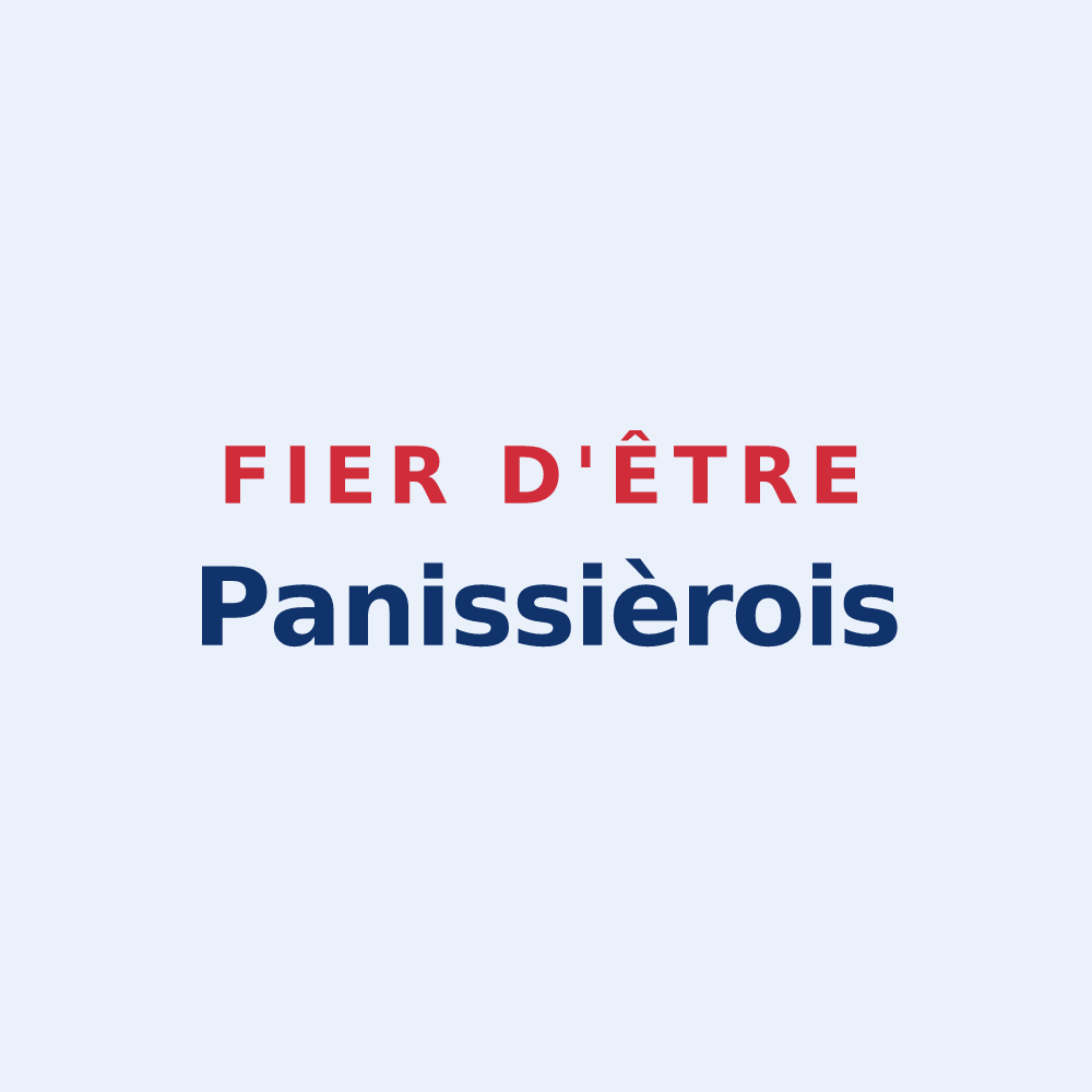 Sticker « Fier d'être Panissièrois » — design pour Panissières