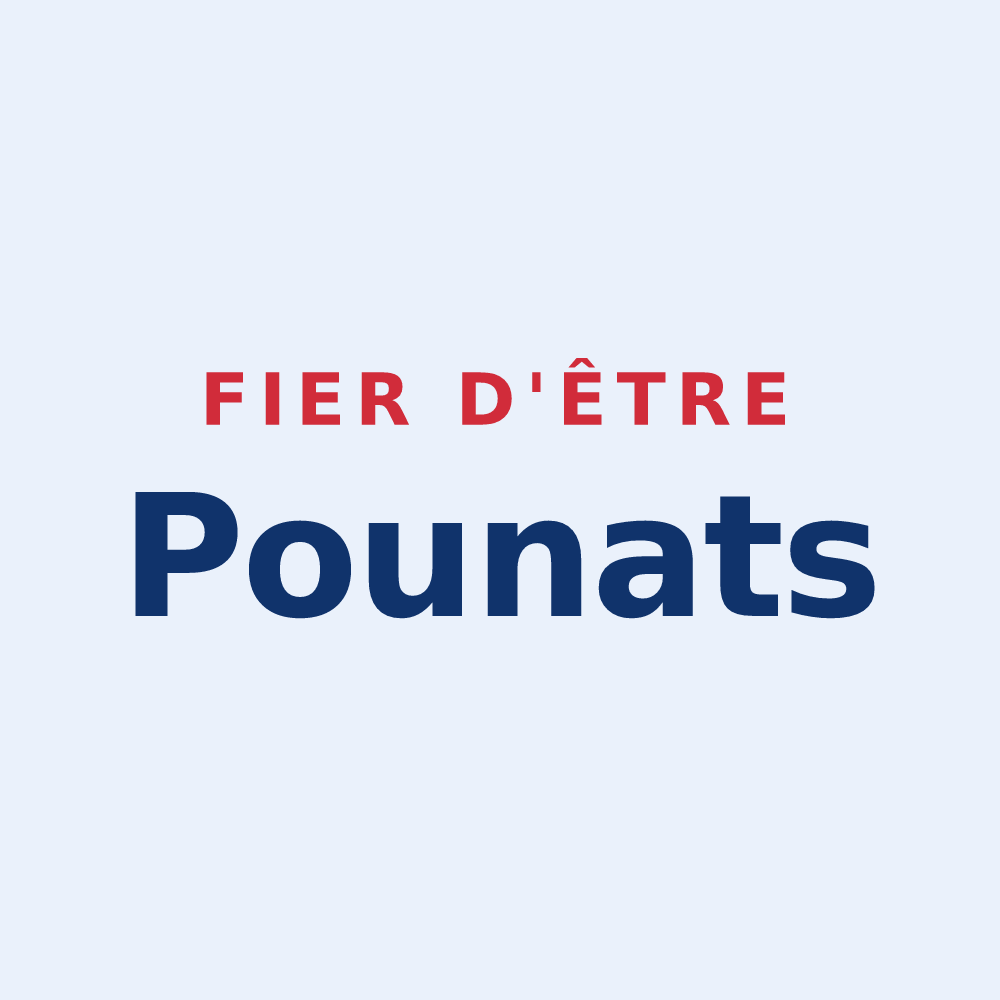 Sticker « Fier d'être Pounats » — design pour Pannes