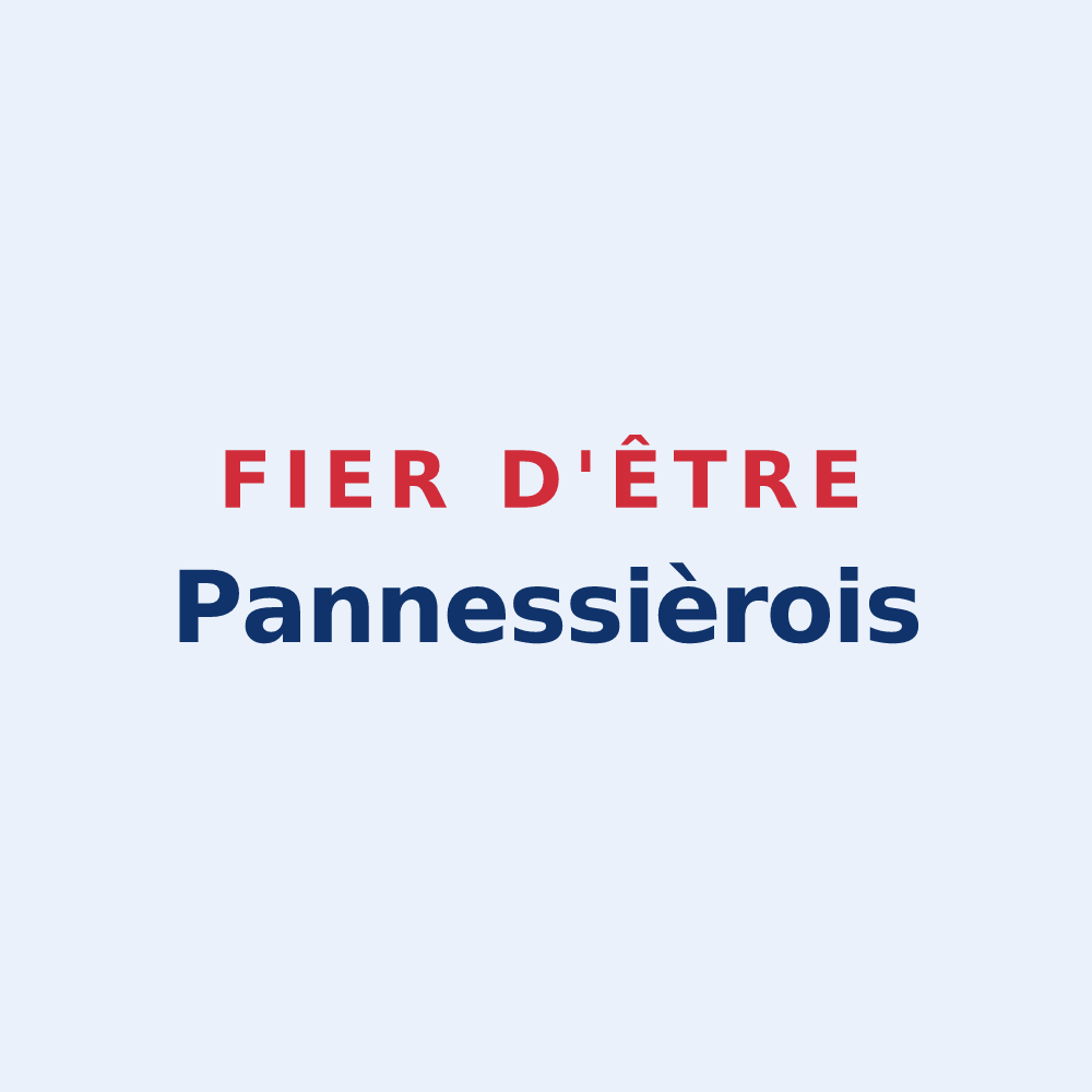 Sticker « Fier d'être Pannessièrois » — design pour Pannessières