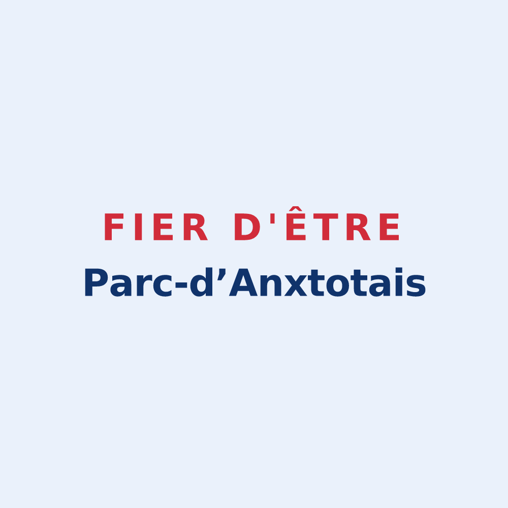 Sticker « Fier d'être Parc-d’Anxtotais » — design pour Parc-d'Anxtot