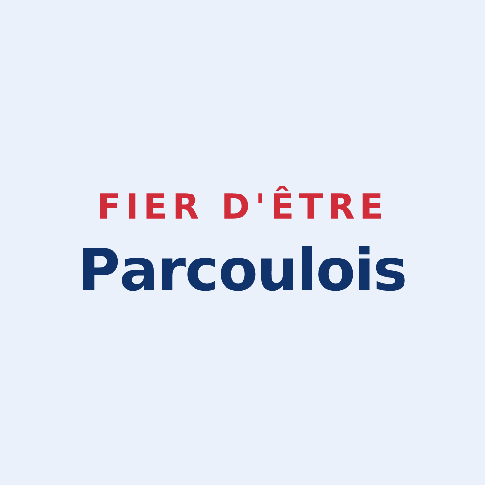 Sticker « Fier d'être Parcoulois » — design pour Parcoul-Chenaud