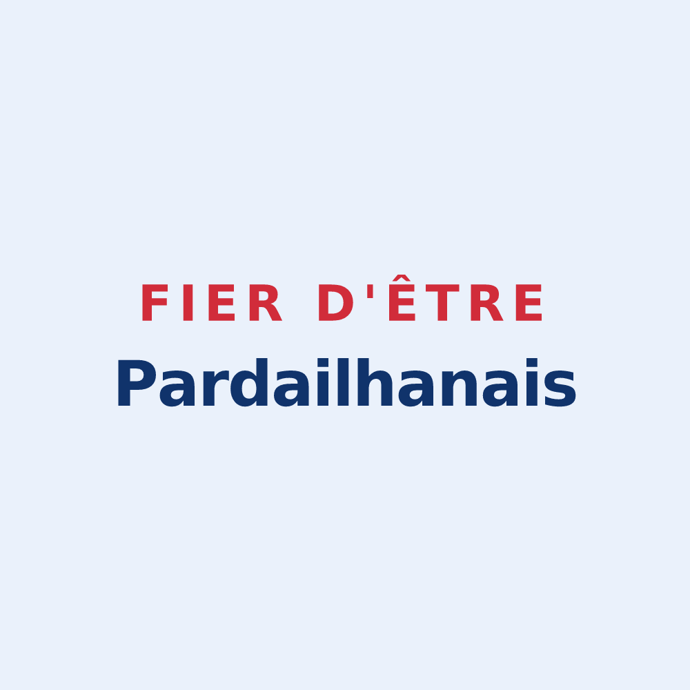 Sticker « Fier d'être Pardailhanais » — design pour Pardailhan