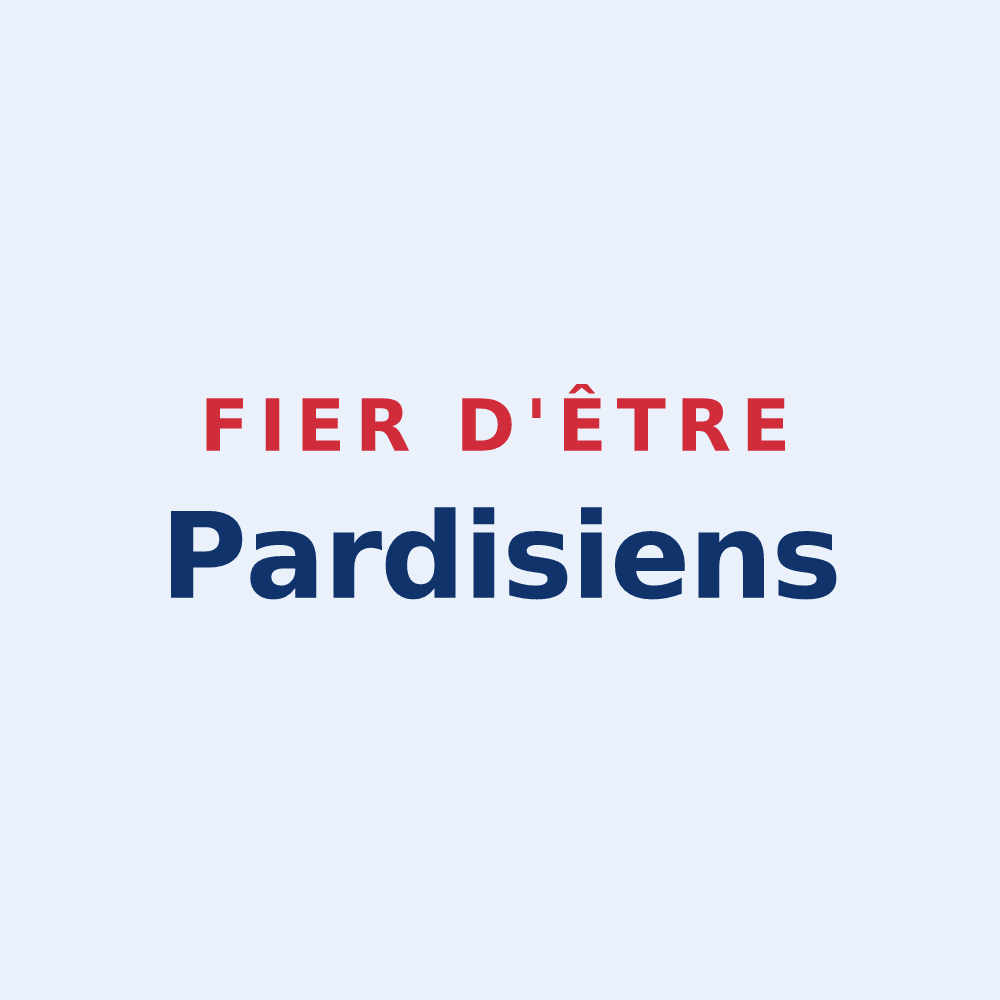 Sticker « Fier d'être Pardisiens » — design pour Pardies