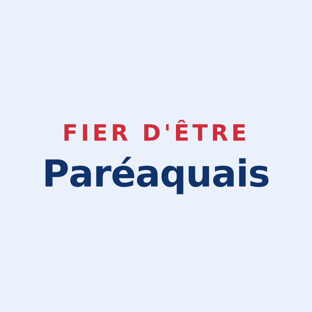 Sticker « Fier d'être Paréaquais » — design pour Paréac