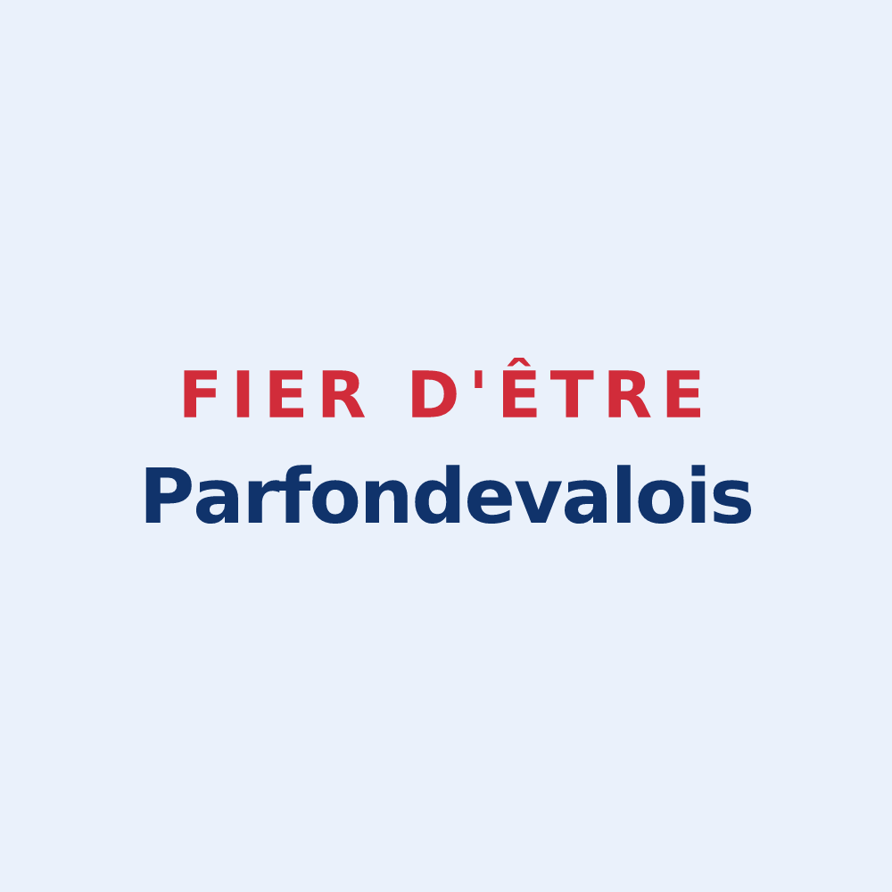 Sticker « Fier d'être Parfondevalois » — design pour Parfondeval