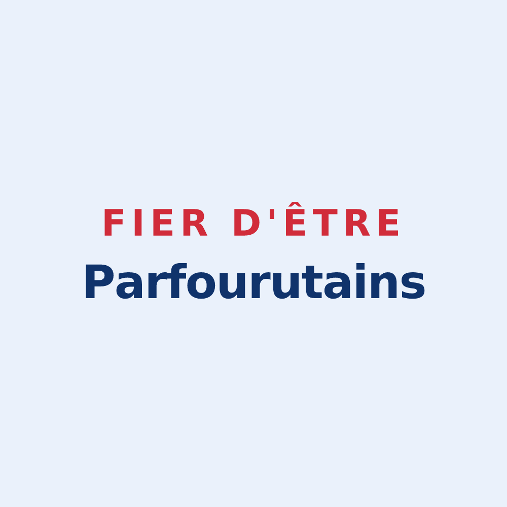 Sticker « Fier d'être Parfourutains » — design pour Parfouru-sur-Odon