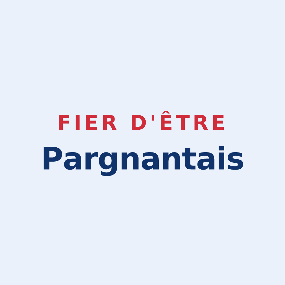 Sticker « Fier d'être Pargnantais » — design pour Pargnan