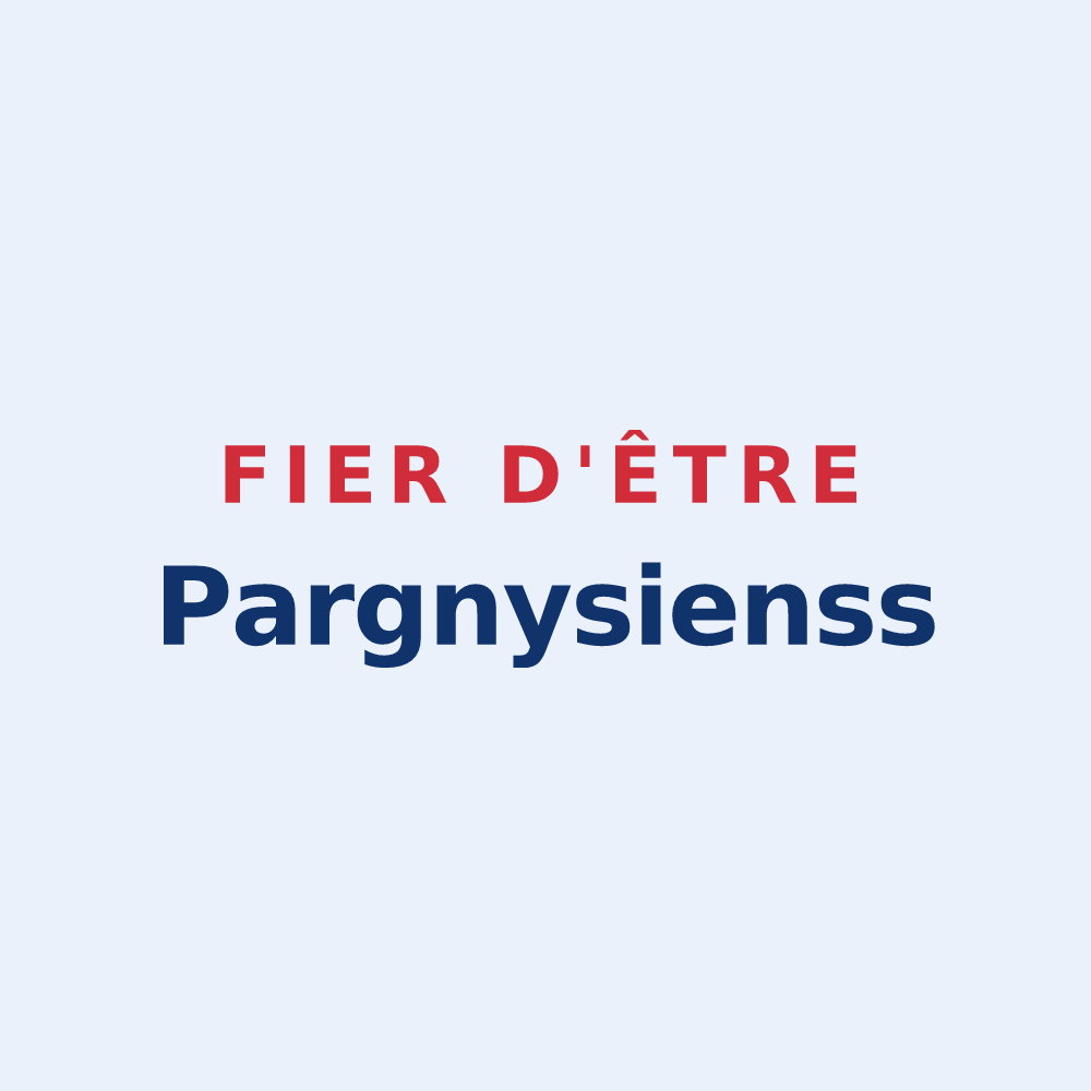Sticker « Fier d'être Pargnysienss » — design pour Pargny-la-Dhuys