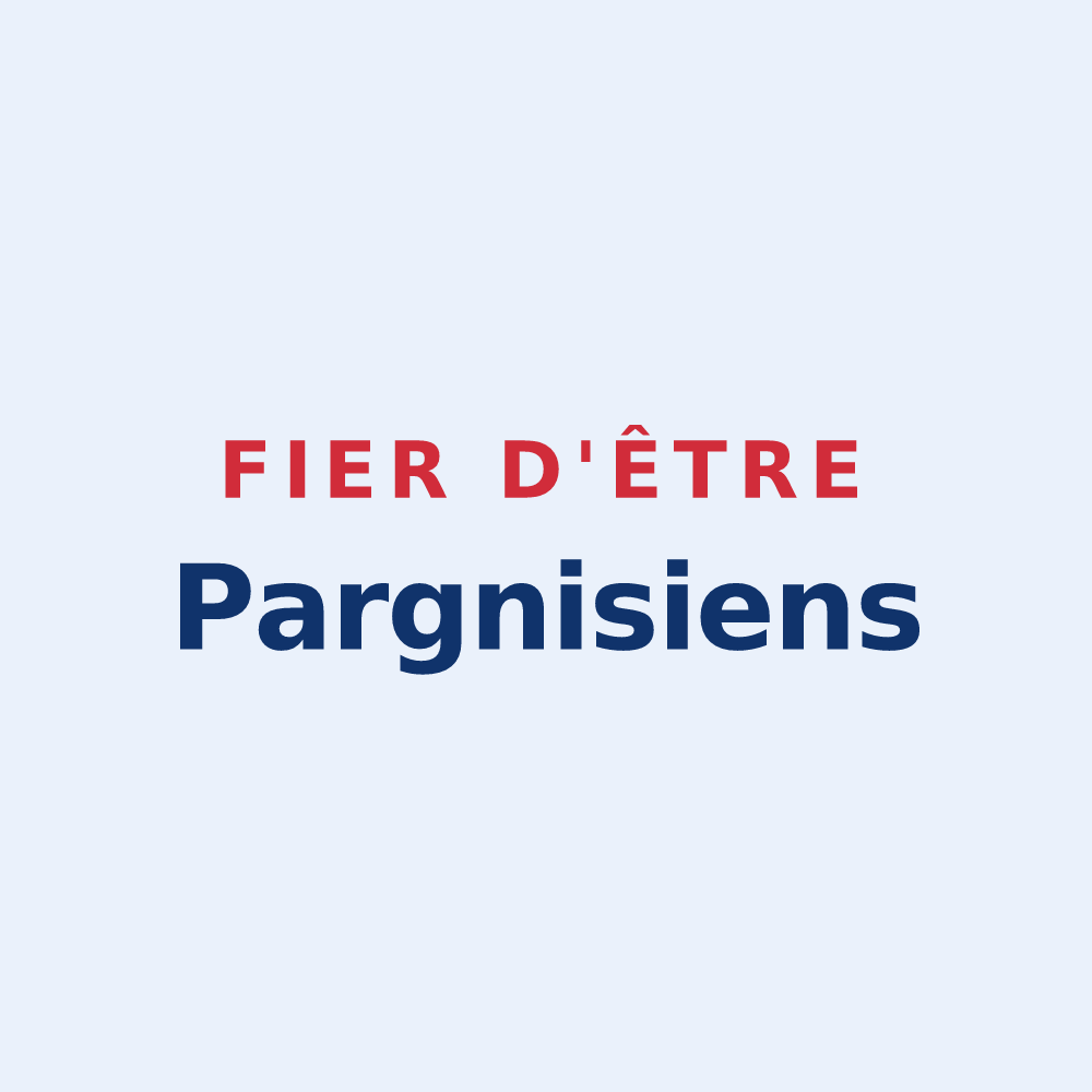 Sticker « Fier d'être Pargnisiens » — design pour Pargny
