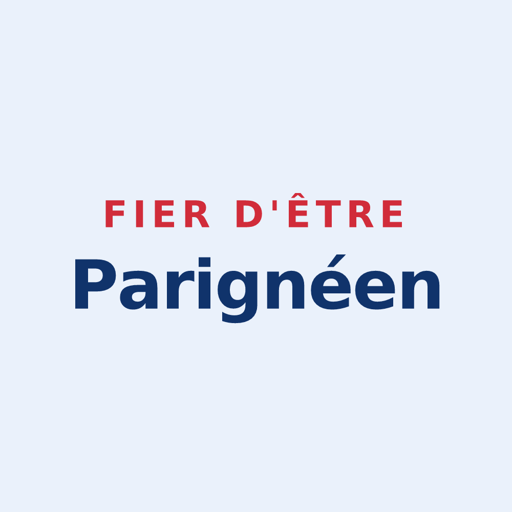 Sticker « Fier d'être Parignéen » — design pour Parigné-sur-Braye