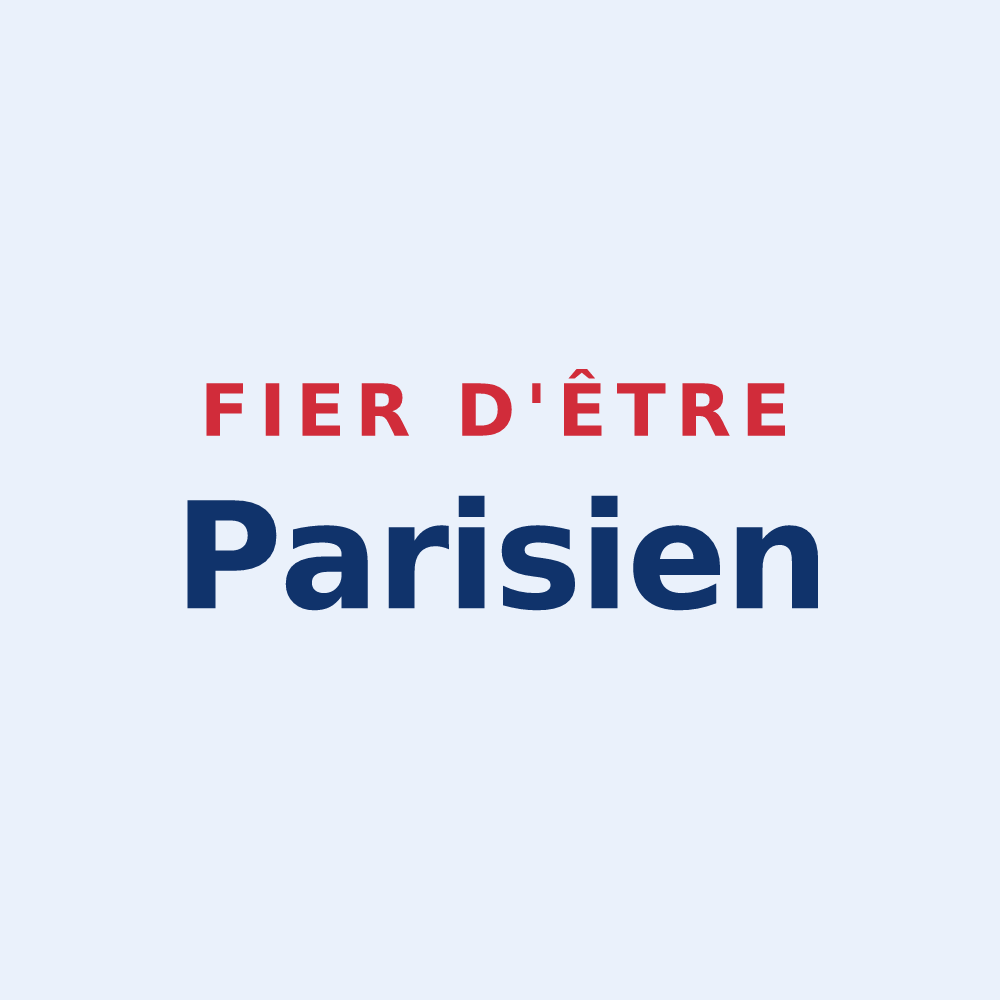Sticker « Fier d'être Parisien » — design pour Paris