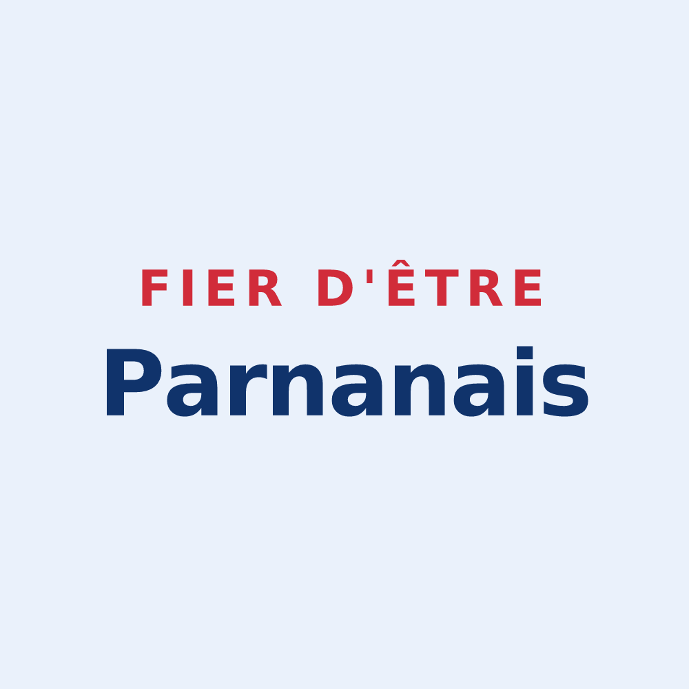Sticker « Fier d'être Parnanais » — design pour Parnans