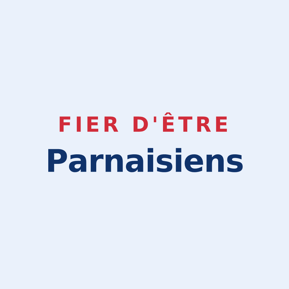 Sticker « Fier d'être Parnaisiens » — design pour Parnay