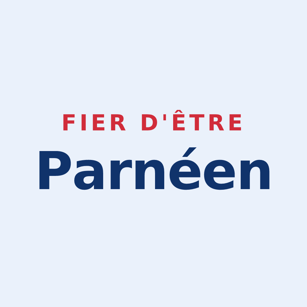 Sticker « Fier d'être Parnéen » — design pour Parné-sur-Roc