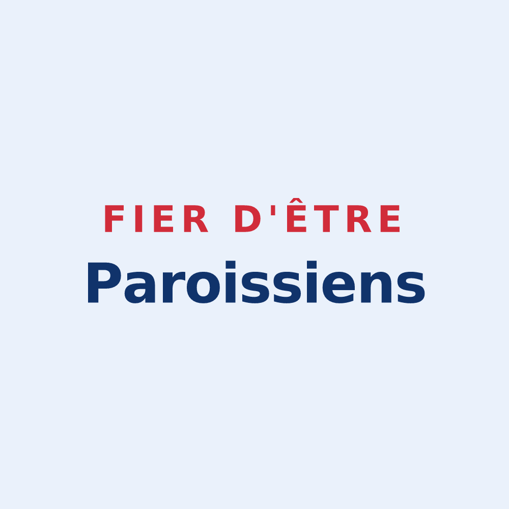 Sticker « Fier d'être Paroissiens » — design pour Paroy-sur-Saulx