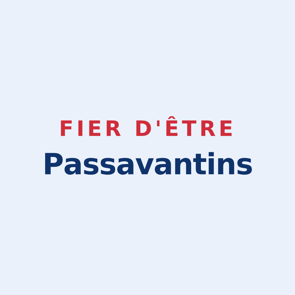Sticker « Fier d'être Passavantins » — design pour Passavant-en-Argonne