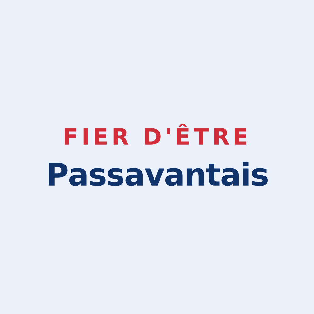 Sticker « Fier d'être Passavantais » — design pour Passavant-sur-Layon