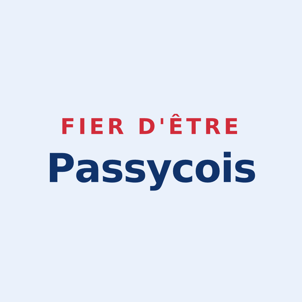 Sticker « Fier d'être Passycois » — design pour Passy