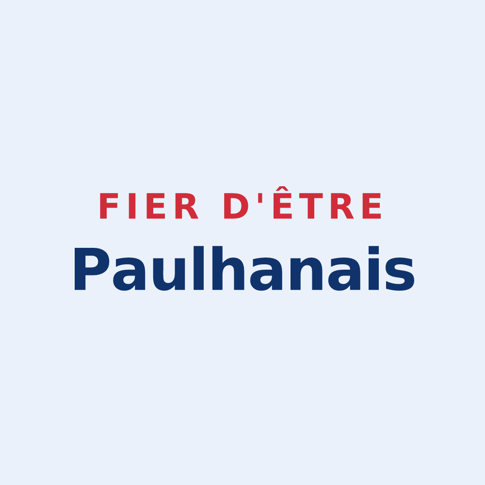 Sticker « Fier d'être Paulhanais » — design pour Paulhan