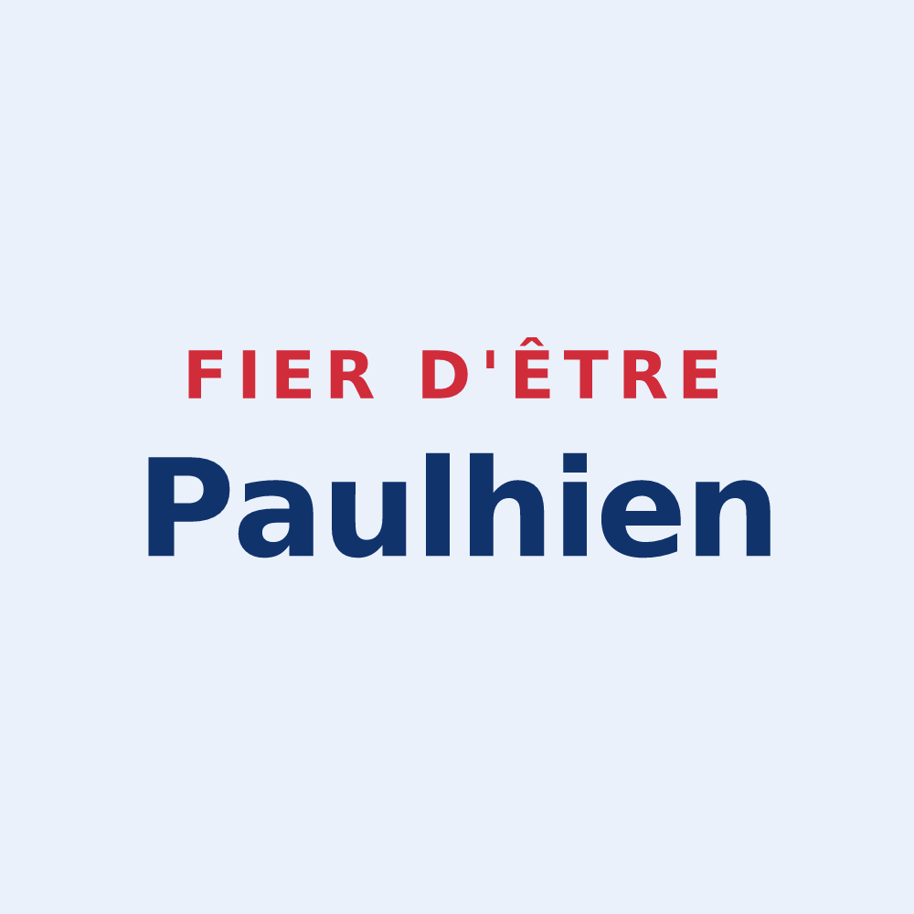 Sticker « Fier d'être Paulhien » — design pour Paulhe