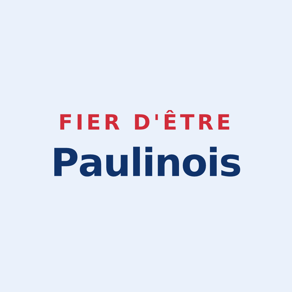 Sticker « Fier d'être Paulinois » — design pour Paulnay