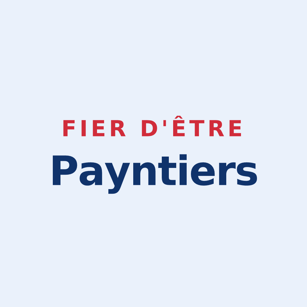 Sticker « Fier d'être Payntiers » — design pour Payns