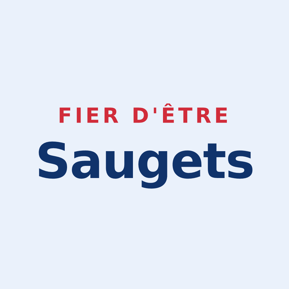 Sticker « Fier d'être Saugets » — design pour Pays-de-Montbenoît