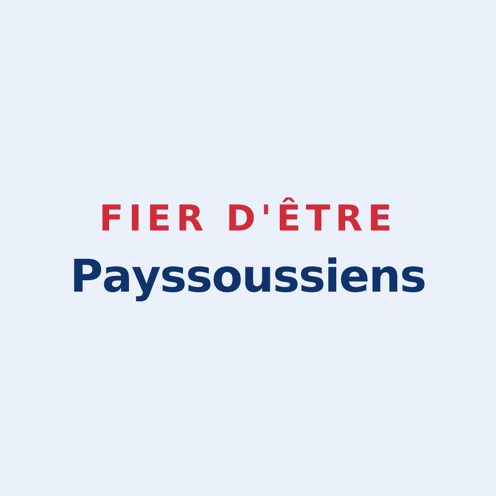 Sticker « Fier d'être Payssoussiens » — design pour Payssous