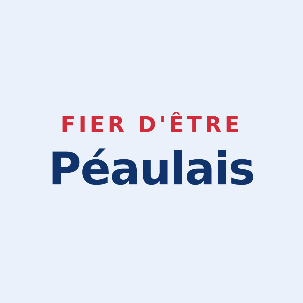 Sticker « Fier d'être Péaulais » — design pour Péaule