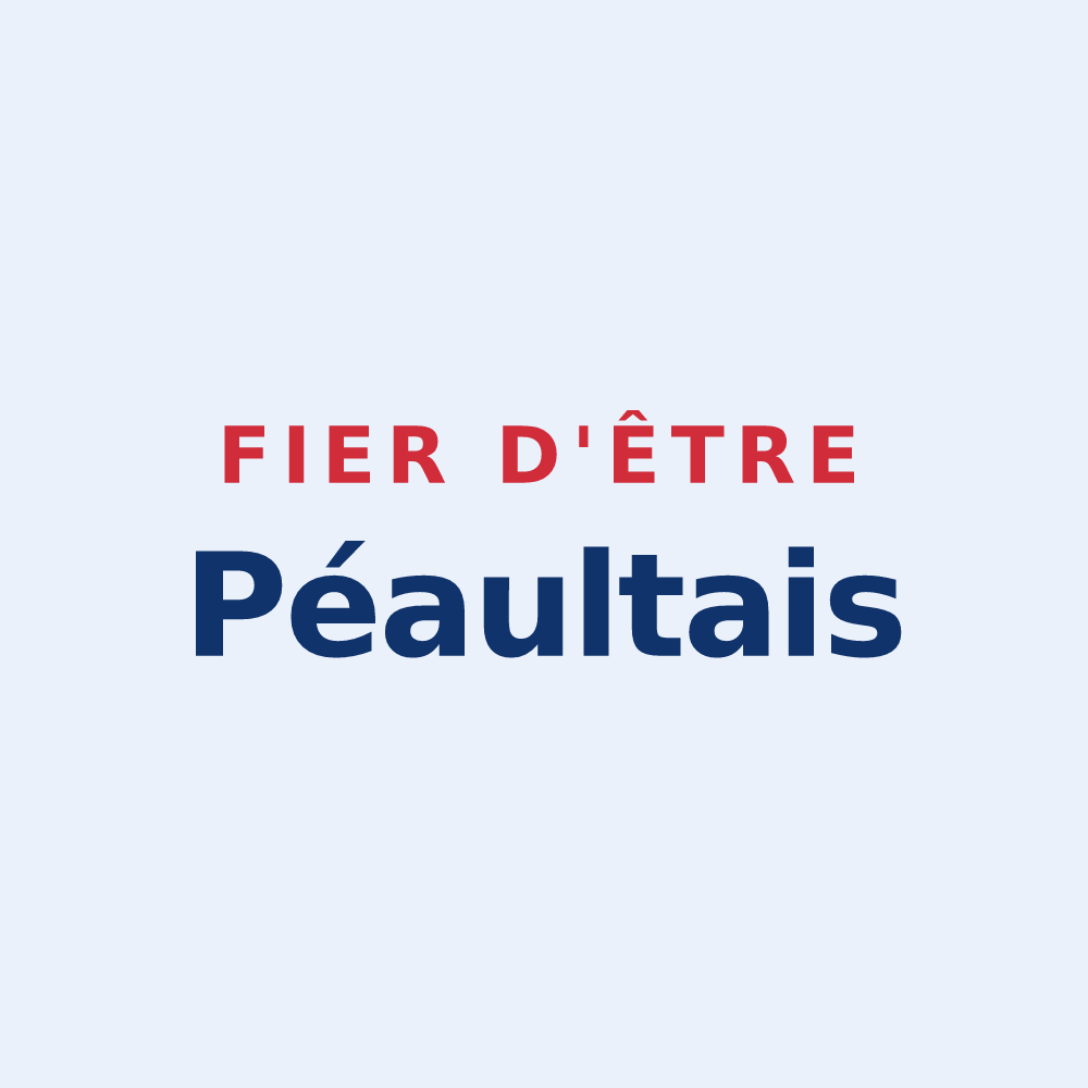 Sticker « Fier d'être Péaultais » — design pour Péault