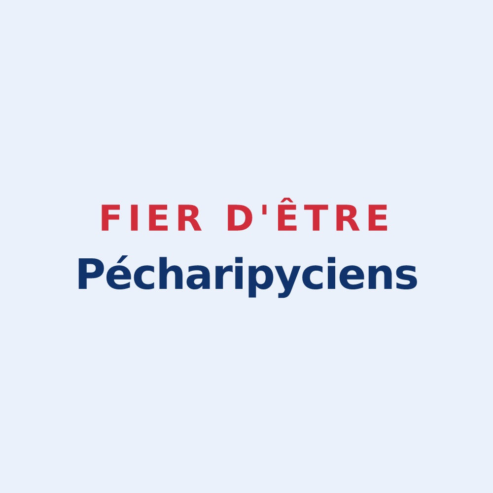 Sticker « Fier d'être Pécharipyciens » — design pour Pécharic-et-le-Py